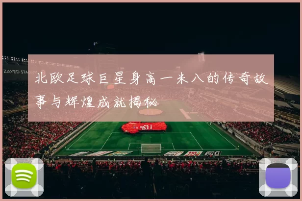 北欧足球巨星身高一米八的传奇故事与辉煌成就揭秘